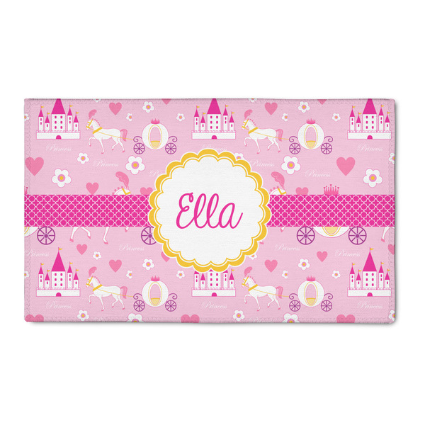 Custom Princess Carriage 3' x 5' Indoor Area Rug (Personalized)