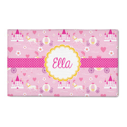 Princess Carriage 3' x 5' Patio Rug (Personalized)