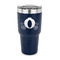 Princess Carriage 30 oz Stainless Steel Tumbler - Navy - Single Sided