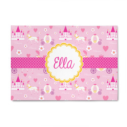 Princess Carriage 4' x 6' Patio Rug (Personalized)