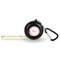 Princess Carriage 6-Ft Pocket Tape Measure with Carabiner Hook - Front