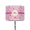 Princess Carriage 8" Drum Lampshade - ON STAND (Fabric)