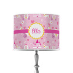 Princess Carriage 8" Drum Lamp Shade - Poly-film (Personalized)