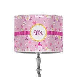 Princess Carriage 8" Drum Lamp Shade - Poly-film (Personalized)