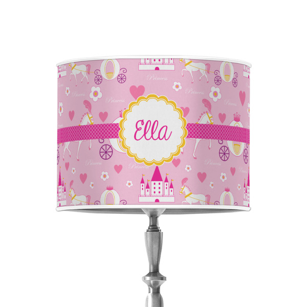 Custom Princess Carriage 8" Drum Lamp Shade - Poly-film (Personalized)