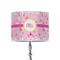 Princess Carriage 8" Drum Lampshade - ON STAND (Poly Film)