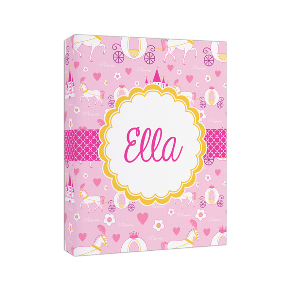 Princess Carriage 8x10 - Canvas Print - Angled View