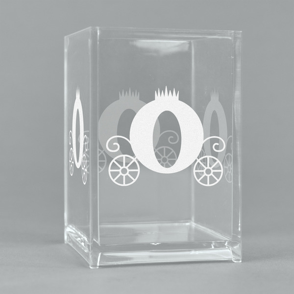 Custom Princess Carriage Acrylic Pen Holder
