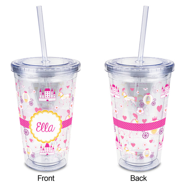 Princess Carriage Acrylic Tumbler - Full Print - Approval