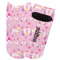 Princess Carriage Adult Ankle Socks - Single Pair - Front and Back