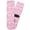 Princess Carriage Adult Crew Socks - Single Pair - Front and Back
