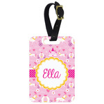 Princess Carriage Metal Luggage Tag w/ Name or Text