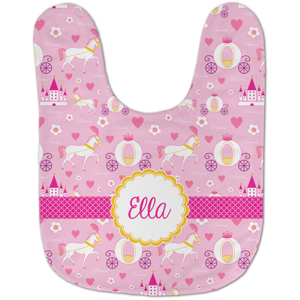 Princess Carriage Baby Bib - AFT flat