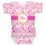 Princess Carriage Baby Bodysuit 0-3 w/ Name or Text