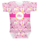 Princess Carriage Baby Bodysuit 12-18 w/ Name or Text