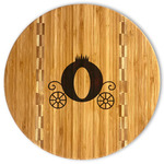 Princess Carriage Bamboo Cutting Board