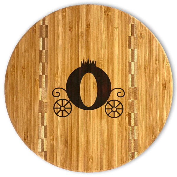 Custom Princess Carriage Bamboo Cutting Board