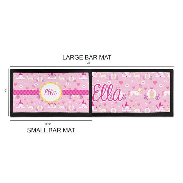 Princess Carriage Bar Mats - Sizing Chart