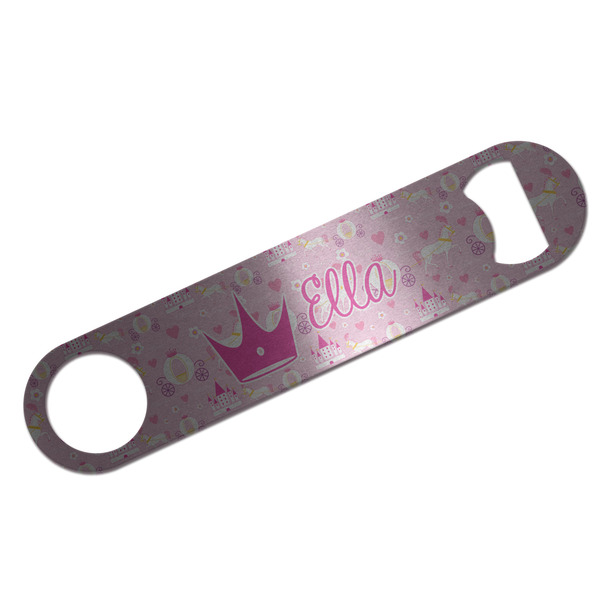 Princess Carriage Bar Opener - Silver - Front