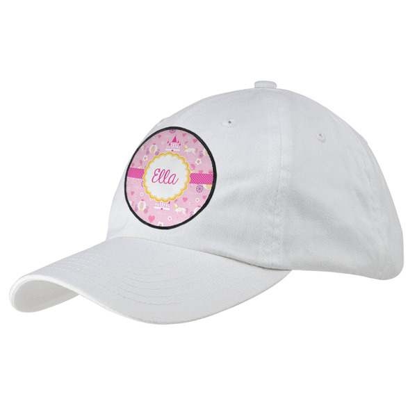 Custom Princess Carriage Baseball Cap - White (Personalized)