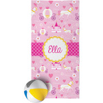 Princess Carriage Beach Towel (Personalized)
