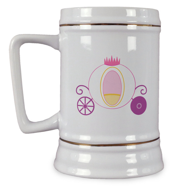 Custom Princess Carriage Beer Stein (Personalized)
