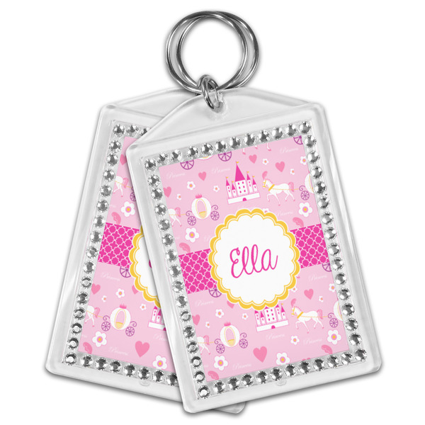 Princess Carriage Bling Keychain - MAIN