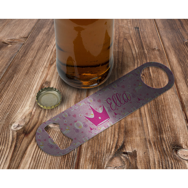 Princess Carriage Bottle Opener - In Use