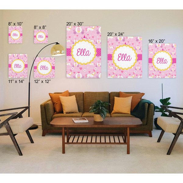 Princess Carriage Canvas Prints - Multiple Sizes