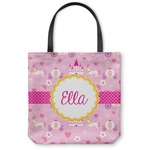 Princess Carriage Canvas Tote Bag - Small - 13"x13" (Personalized)