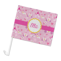 Princess Carriage Car Flag - Large (Personalized)