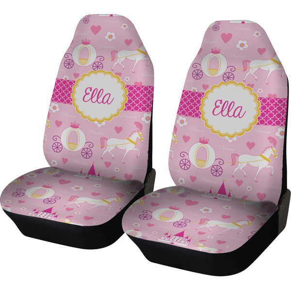 Custom Princess Carriage Car Seat Covers (Set of Two) (Personalized)