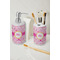 Princess Carriage Ceramic Bathroom Accessories - LIFESTYLE (toothbrush holder & soap dispenser)