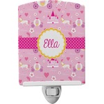 Princess Carriage Ceramic Night Light (Personalized)