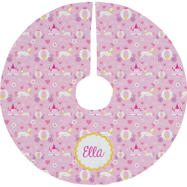Custom Princess Carriage Tree Skirt (Personalized)