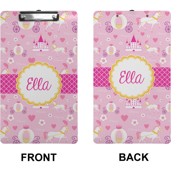 Princess Carriage Clipboard (Legal) (Front + Back)