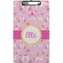 Princess Carriage Clipboard (Legal Size) (Personalized)