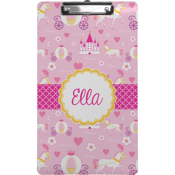 Custom Princess Carriage Clipboard (Legal Size) (Personalized)