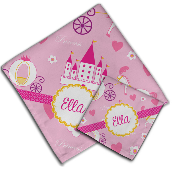 Princess Carriage Cloth Napkins - Personalized Lunch & Dinner (PARENT MAIN)
