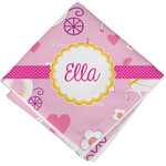 Princess Carriage Cloth Cocktail Napkin - Single w/ Name or Text