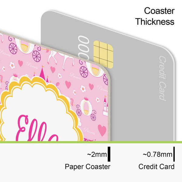 Princess Carriage Coaster Thickness