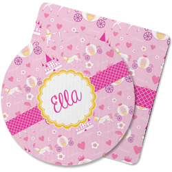 Princess Carriage Rubber Backed Coaster (Personalized)
