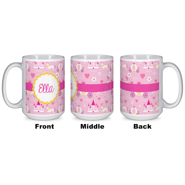 Princess Carriage Coffee Mug - 15 oz - White APPROVAL