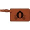 Princess Carriage Leatherette Luggage Tag