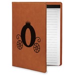 Princess Carriage Leatherette Portfolio with Notepad - Small - Single Sided