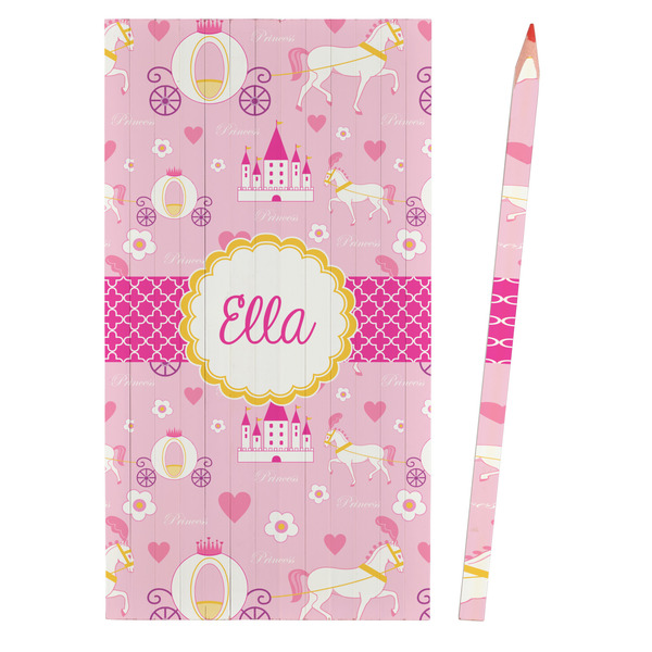 Princess Carriage Colored Pencils - Front View