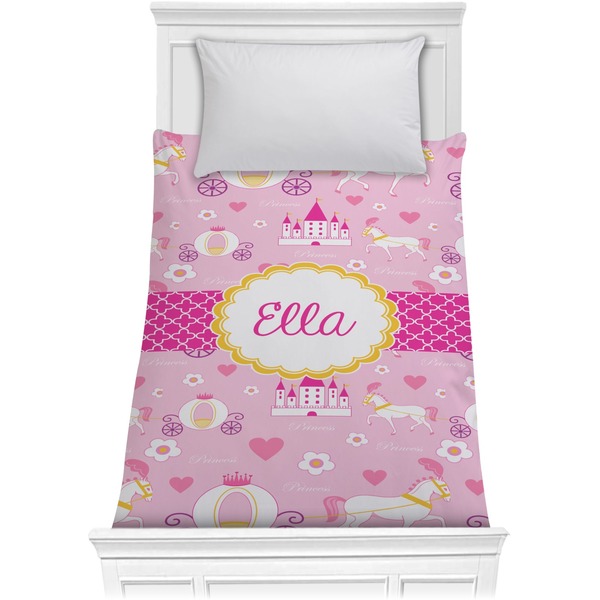 Custom Princess Carriage Comforter - Twin (Personalized)