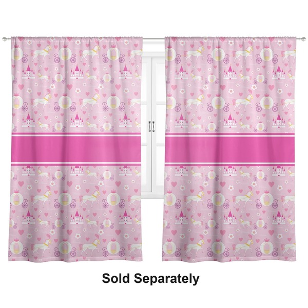 Custom Princess Carriage Curtain Panel - Custom Size