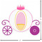 Princess Carriage Custom Shape Iron On Patches - L - APPROVAL