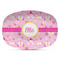 Princess Carriage Plastic Platter - Microwave & Oven Safe Composite Polymer (Personalized)